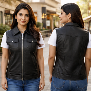 Chaleco de Motocicleta para Hombre, Negro, 100% Poliéster, Premium, Ecológico, Invernal, Sin Mangas, con Cierre de Cremallera, Logotipo Frontal, Calefactable - Product Image 4