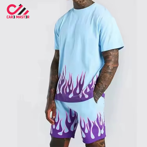 Camiseta Deportiva Casual de Verano para Hombre, Transpirable, con Estampado Digital, Manga Corta, 100% Poliéster, Cuello Redondo, Personalizable - Product Image 3