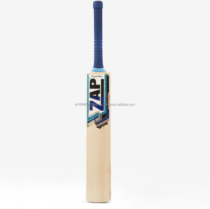 ZAP Classic Platino English Willow Wood Bat Tamaño 4 Perfil curvo Equipo deportivo de críquet mejorado Directamente de los fanáticos de los deportes - Product Image 1