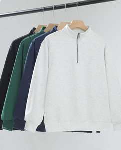 Sudadera Personalizada al por Mayor para Hombre, Otoño, Gruesa, 330g, Alta Calidad, con Cierre de Cremallera, Logotipo Personalizado, Algodón y Poliéster - Product Image 5