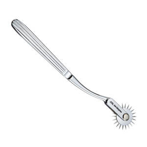 Chrome-plated <b>Pinwheel</b> With Precision-machined Rotating Spur Stainless Steel Handle <b>Wartenberg</b> <b>Pinwheel</b> - Product Image 2