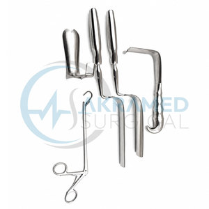 Ensemble de ligature à crochet Miya de haute qualité en acier inoxydable, instruments de chirurgie gynécologique certifiés CE, kit OB/GYN - Product Image 1