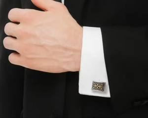 Mancuernillas de Joyería para Hombre al por Mayor |   Mancuernillas de Metal Personalizadas para Bodas, Negocios y Ropa Formal, Joyería de Boda al por Mayor - Product Image 3
