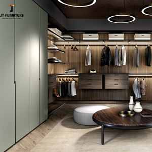 Armario de Dormitorio Personalizado JY Project, Armario de Almacenamiento Moderno sin Marco, Muebles de Madera para Dormitorio, Armario Modular - Product Image 2