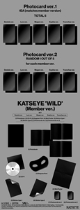 KATSEYE WILD Versión para Miembros CD de Música Pop - Idioma Coreano - Para Todas las Edades - Product Image 4