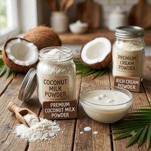 Leche de Coco y Crema en Polvo de Grado Alimenticio, Extracto Herbal con Suministro Activo de Vitaminas en Envase de Tambor - Product Image 3