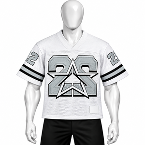Manufacture <b>Top</b> Quality Factory Custom Oversized Polyester Sublimation Boxy Street Wear <b>Mesh</b> Jersey For Sale - Product Image 1