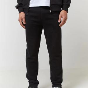 Conjunto deportivo de algodón y poliéster para hombre, sudadera con capucha extragrande con cremallera y pantalones holgados, con diseño de logotipo personalizado. - Product Image 2