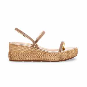 Sandale à talon doré PU0322 - Product Image 3