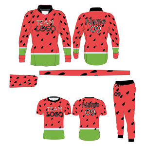 Wholesale Paintball Deal Set Custom Performance <b>Jersey</b> Short Sleeve T Shirt Jogger Pants and <b>Headband</b> Durable Polyester Athletic - Product Image 3