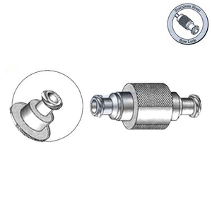 Dispositivo de Sujeción de 34.7 mm de Longitud con Bloqueo Seguro, Dispositivo Quirúrgico de Acero Inoxidable con 6 mm de Diámetro Exterior y 4 mm de Diámetro Interior - Product Image 1