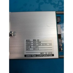 DKK-TOA WBM-100ใช้เป็นชิ้นส่วนอุปกรณ์เซมิคอนดักเตอร์ดั้งเดิม - Product Image 5