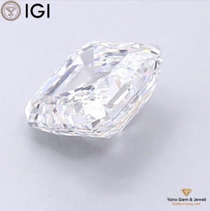 Impresionante Anillo Personalizado con Diamante CVD Cultivado en Laboratorio de 1.00 Quilates, Corte Asscher, con Certificado IGI, Color D, Claridad VVS1 - Product Image 4