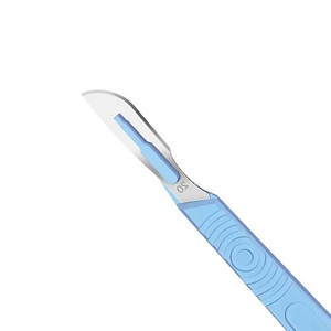 Service OEM personnalisé, lame de scalpel en acier inoxydable légère et jetable, instruments chirurgicaux manuels, set de scalpels jetables - Product Image 4