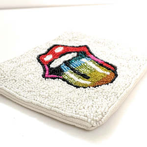 Bolsa de Mano Ecológica Anti-Robo con Cuentas de Vodka, Diseño Moderno y Hecho a Mano, con Letras Doradas, Regalo Personalizado para Mujeres y Niñas - Product Image 5