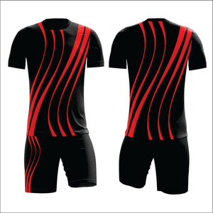 เสื้อฟุตบอลแขนสั้นคอปก ชุดฟุตบอลขายส่ง คุณภาพสูง สวมใส่สบาย ชุดกีฬาฤดูร้อน แห้งเร็ว ปักชื่อด้านหน้า - Product Image 1