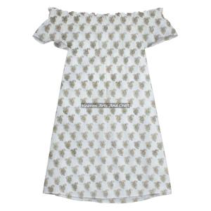 Robe de soirée élégante et sexy pour femme, imprimée, décontractée, à épaules dénudées, simple et naturelle, de haute qualité, collection été 2026, vente en gros - Product Image 3