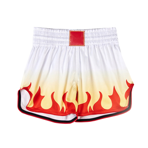 Shorts d'entraînement MMA Muay Thai en sublimation, service OEM, durables, respirants, vêtements de sport pour la boxe et le Muay Thai. - Product Image 1