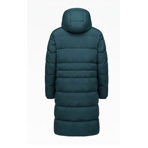 Insulated <b>Men</b> <b>Long</b> Puffer <b>Jacket</b> With Quilted Padding And Wind Resistant Fabric For Winter Outdoor Wear <b>Long</b> Puffer <b>Jacket</b> - Product Image 2