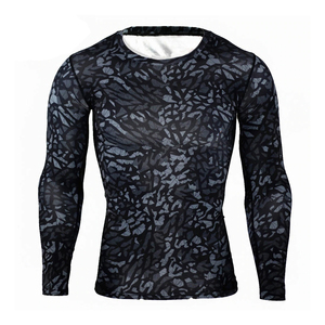 เสื้อยืดแขนยาวรัดรูปสำหรับวิ่งผู้ชาย แห้งเร็ว ระบายอากาศได้ดี เป็นมิตรกับสิ่งแวดล้อม ทรงปกติ สำหรับออกกำลังกาย - Product Image 5