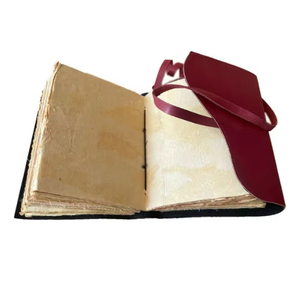 Personalized Handmade Leather Journal A4 A5 A6 Size Softcover Vintage Notebook with Strap <b>Lock</b> Rustic <b>Diary</b> Travel Sketchbook - Product Image 6