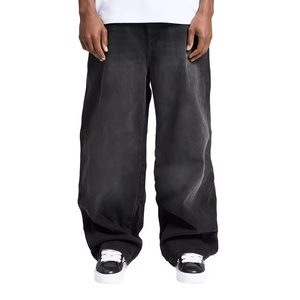 High Quality Custom Made Men Straight Denim <b>Pants</b> Autumn Summer Breathable 100% Cotton Lightweight Casual Stylish Button Custom - Product Image 5