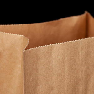 Custom <b>Biodegradable</b> Kraft <b>Paper</b> Gift Bags with Flat Handles and Flexographic Printing-Wholesale - Product Image 5