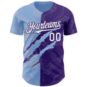 Maillot de baseball personnalisé à boutons, chemise de sport professionnelle, antibactérien, 100% coton biologique, col en V, manches courtes, unisexe - Product Image 4