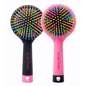 [JWORKS EXT] EYECANDY RAINBOW VOLUME S LARGE HAIRBRUSH Volumizing Root Lift Bouncy Curl Styling <b>Brush</b> Accessory - Product Image 1