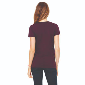 Camiseta de Verano para Mujer, Color Personalizado OEM, Camiseta de Algodón de Talla Grande, Transpirable, Diseño Personalizado, Precio Económico - Product Image 3