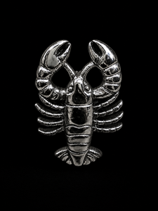 Anneau de serviette en forme de homard en alliage de zinc, décoration de table originale pour fêtes, largeur 5 cm, design durable - Product Image 2