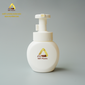 2025 OEM blanc bleu 300ml HDPE mousse pompe bouteille pour savon à main shampooing Lotion Offre Spéciale cosmétique emballage sérigraphie Surface - Product Image 4