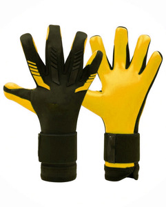 Gants de gardien de but de football professionnels de haute qualité pour adultes, en latex personnalisé pour enfants, équipement sportif respirant à prix raisonnable - Product Image 3