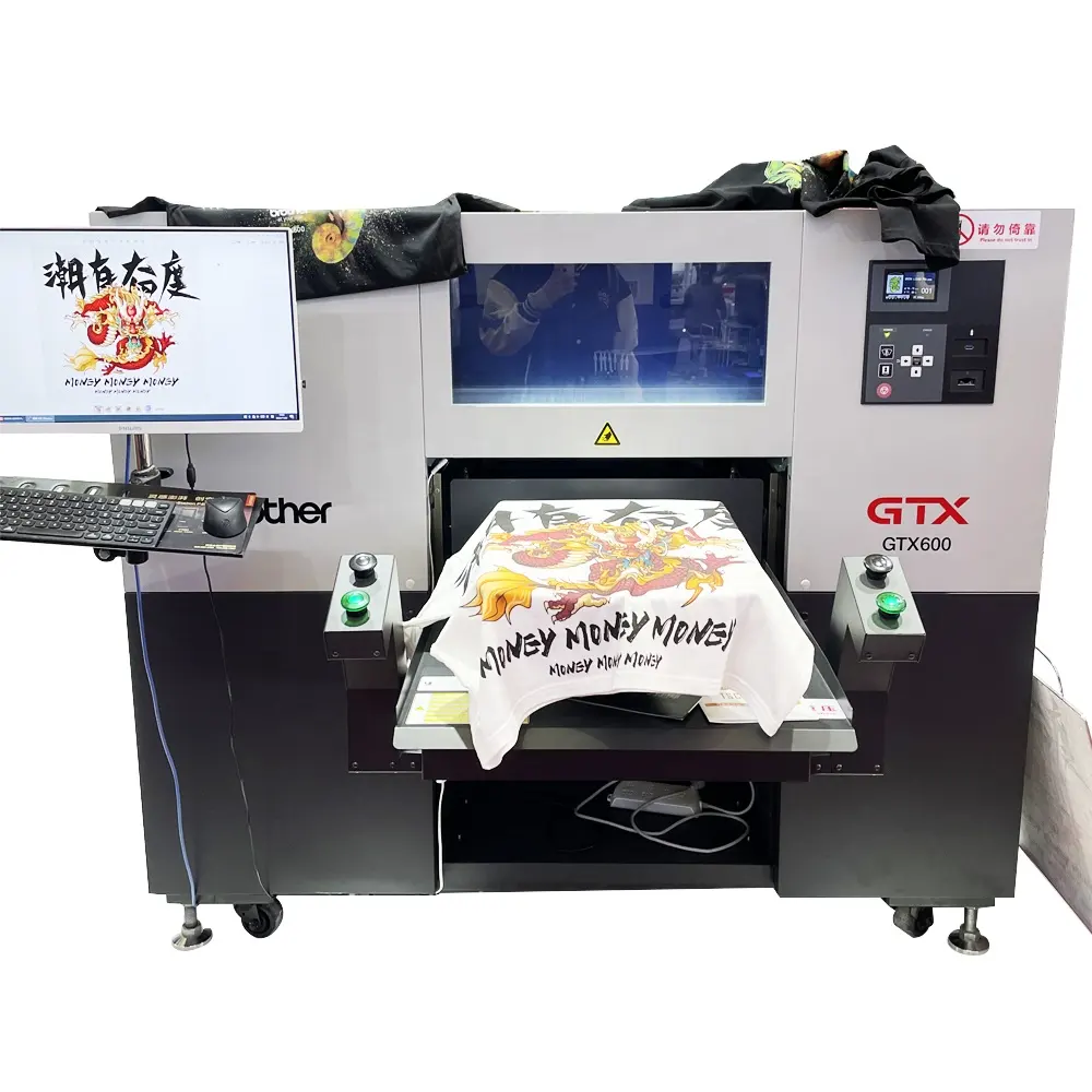ガーメントプリンターDTGプリンター工業用ブラザーGTX600特大TシャツDTG印刷