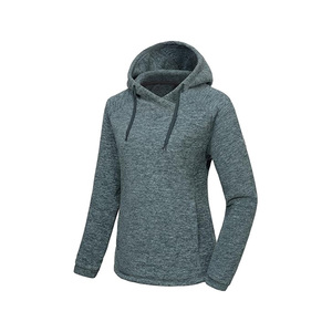Sudadera con Capucha para Mujer, Color Sólido, Manga Larga, Tejido de Algodón, Transpirable, Estilo Casual de Otoño, con Bolsillos - Product Image 3