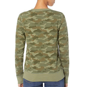 OEM Custom Heavy <b>Weight</b> <b>Blanks</b> Sweatshirts for Women Unisex Custom Crewneck Sweatshirts Embroidered Custom logo camo Sweaters - Product Image 5