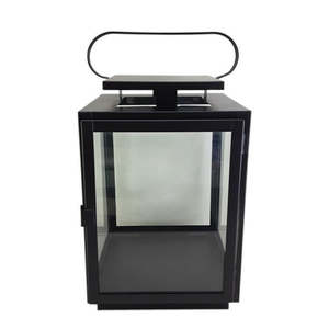 Lanterne dorée avec support pour la maison, les villas, éclairage au sol et sur table, utilisation décorative, porte-bougie en métal. - Product Image 3