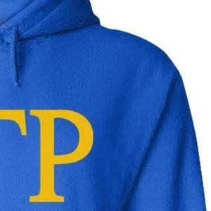Sweat à capuche polaire pour femme, bleu roi, avec motif graphique personnalisé, de la sororité grecque Sigma Gamma Rho, modèle mondialement connu - Product Image 3