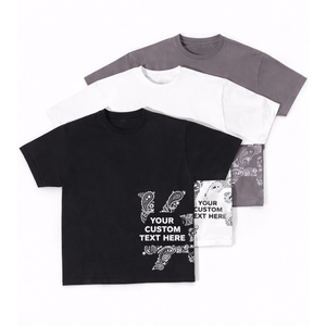 Camisetas casuales estampadas para hombre, de verano, suaves, transpirables, de algodón, suministro al por mayor para tiendas en línea y marca privada - Product Image 6