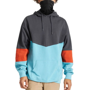 Sweat à capuche pour homme de qualité supérieure, coupe classique, élégant et décontracté, idéal pour l'automne et l'hiver, couleur unie, en polaire, coupe-vent, écologique, prix d'usine - Product Image 1