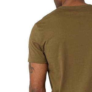 Camiseta de Cuello Redondo para Hombre, Color Marrón, 100% Algodón, Manga Corta, Informal, Básica, Personalizada, de Secado Rápido, 220g - Product Image 4