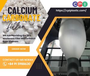 High Quality PE Calcium Carbonate Filler <b>Masterbatch</b> for Blown Film HDPE/LDPE/LLDPE Food Grade Film <b>Plastic</b> Bag Manufacturer CPI - Product Image 1