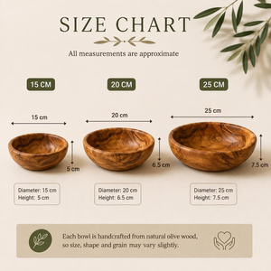 Bol de service en bois artisanal, bol de service alimentaire en bois naturel, vaisselle décorative pour salade, fruits, collations, cuisine, salle à manger, maison - Product Image 3