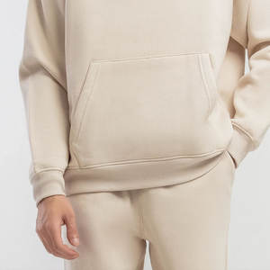 Conjunto Deportivo Oversize de Algodón Grueso de Primera Calidad, Estilo Urbano Minimalista y Liso - Product Image 6