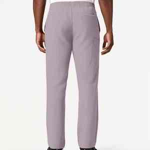 High Quality Men's Medical Scrub <b>Set</b> 4-Way Stretch Breathable V-neck Hospital Nursing Uniform <b>Doctor</b> Nurse Scrubs Suit Wholesale - Product Image 4