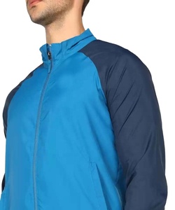 Chaqueta Cortavientos de Diseño de Alta Calidad con Dos Bolsillos, Chaqueta Anorak con Cremallera Personalizada para Hombre, Chaqueta Cortavientos con Forro de Malla - Product Image 5