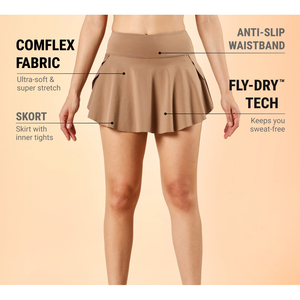 Pantalones Cortos Deportivos de Color Sólido para Mujer, Cintura Media, Cierre con Cordón, Secado Rápido, Tejido de Poliéster, Bordados, Ajuste Regular, con Leggings Interiores - Product Image 1