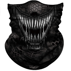 Custom Black Paisley Silk Satin Square Scarf Bandana Neck Tie Head Wrap Party Accessory - Product Image 1
