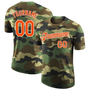 Vente en gros directe de la fabrication industrielle : Tissu Salute personnalisé camouflage orange-blanc, 100 % polyester, antibactérien, séchage rapide, haute performance - Product Image 1