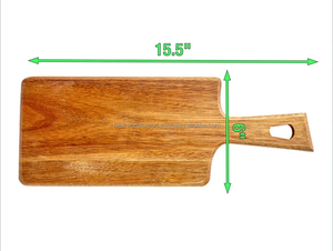 Tablero de charcutería de resina de madera Falak World Export con efecto océano para el corte de la cocina casera - Product Image 6
